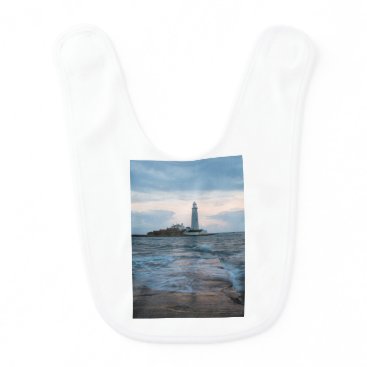 Saint Mary's Lighthouse at Whitley Bay Bib Saint Mary's Lighthouse at Whitley Bay Bib