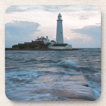 Saint Mary's Lighthouse at Whitley Bay Coaster Saint Mary's Lighthouse at Whitley Bay Coaster