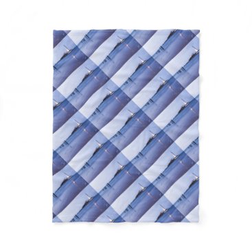 Saint Mary's Lighthouse at Whitley Bay Fleece Blanket Saint Mary's Lighthouse at Whitley Bay Fleece Blanket
