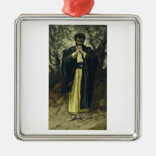 Saint Matthew by James Tissot Metal Ornament