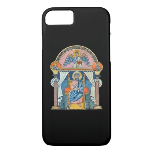Saint Matthew Medieval Manuscript Art iPhone 87 Case