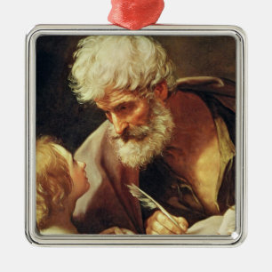 Saint Matthew Metal Ornament