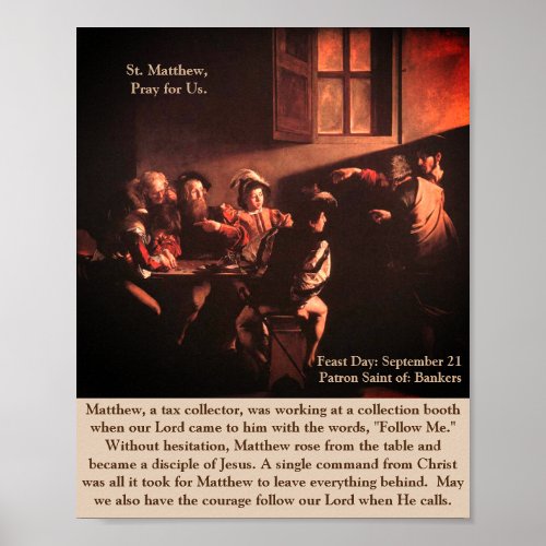 Saint Matthew Poster