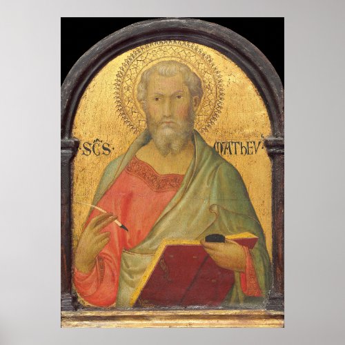 Saint Matthew _ Simone Martini Fine Art Poster