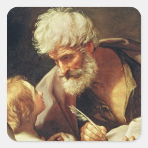 Saint Matthew Square Sticker