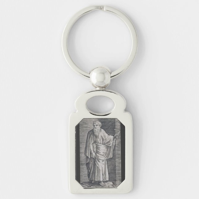 Saint Matthew the Apostle Keychain (Front)
