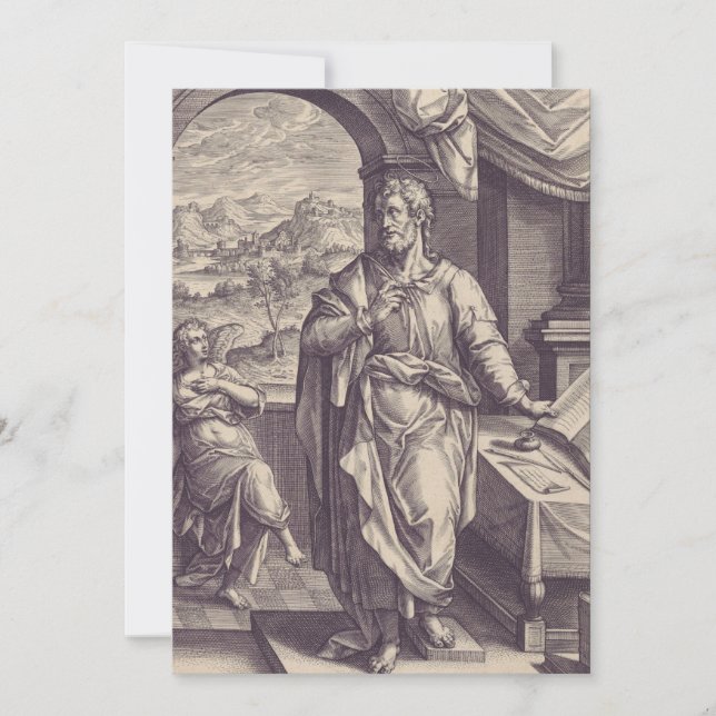 Saint Matthew the Apostle Thank You Card (Front)