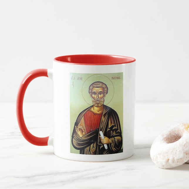 SAINT MATTHIAS* Coffee Mug (With Donut)