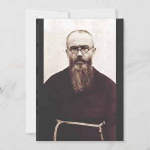 Saint Maximilian Kolbe Polish Catholic priest Invitation