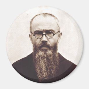 Saint Maximilian Kolbe Polish Catholic priest Magnet