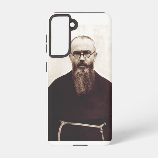 Saint Maximilian Kolbe Polish Catholic priest Samsung Galaxy Case (Back)