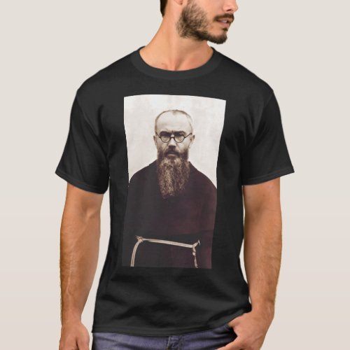 Saint Maximilian Kolbe Polish Catholic priest T_Shirt