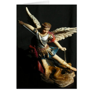 Saint Michael Angel Prayer card