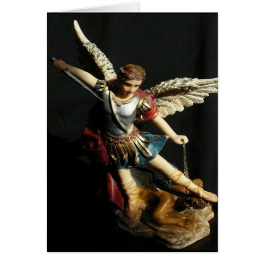 Saint Michael Angel Prayer card (Front)