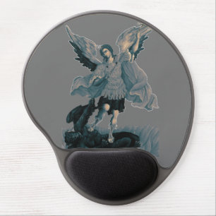 Saint Michael Archangel 2 Gel Mouse Pad