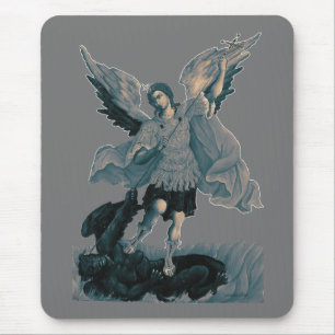 Saint Michael Archangel 2 Mouse Pad