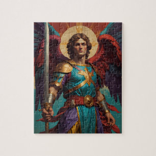 Saint Michael Archangel Catholic Puzzle