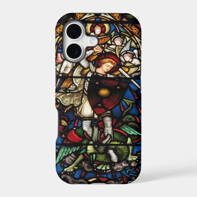 SAINT MICHAEL ARCHANGEL IPHONE CASE (Back)