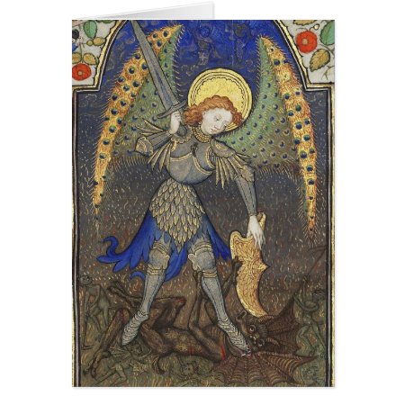 Saint Michael Archangel With Devil Prayer