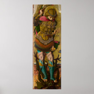 Saint Michael by Carlo Crivelli Poster