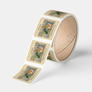 Saint Michael Christian Book labels