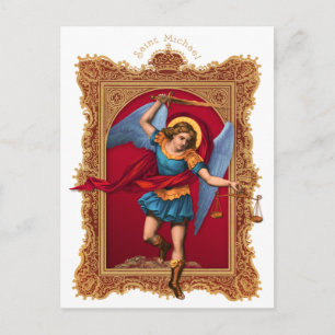 Saint Michael, Defend Us Postcard