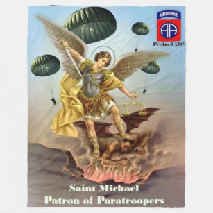 Saint Michael Prayer Blanket