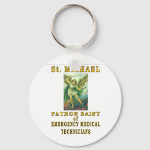 SAINT MICHAEL KEYCHAIN
