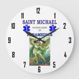 SAINT MICHAEL LARGE CLOCK