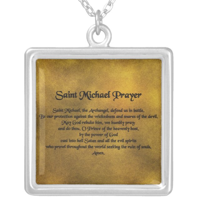 Saint Michael Necklace (Front)