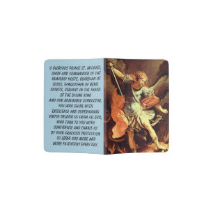 Saint Michael passport holder
