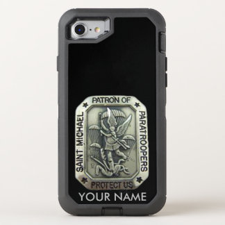 SAINT MICHAEL, Patron Saint of Paratroopers OtterBox Defender iPhone SE/8/7 Case