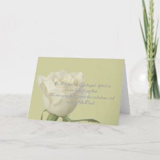 Saint Michael Prayer Holiday Card