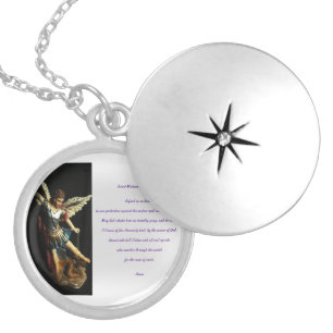 Saint Michael Prayer Necklace