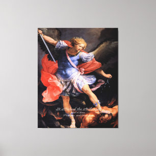 Saint Michael the Archangel Canvas Print