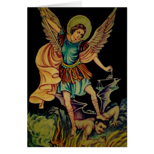 Saint Michael The Archangel Cards (Front)