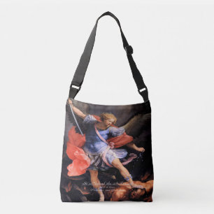 Saint Michael the Archangel Crossbody Bag