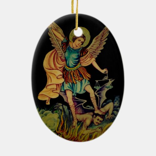 Saint Michael The Archangel Hanging Ornament