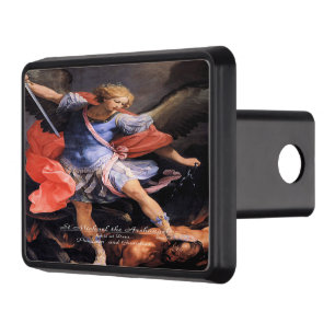 Saint Michael the Archangel Hitch Cover