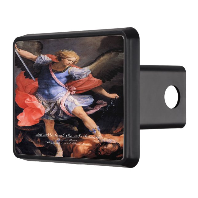 Saint Michael the Archangel Hitch Cover (Left)