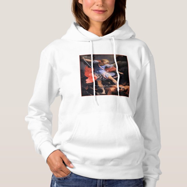 Saint Michael the Archangel Hoodie (Front)