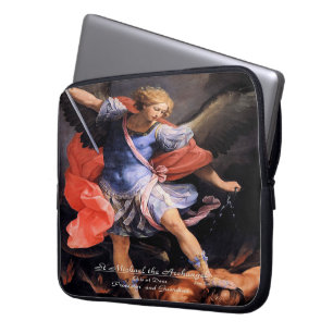 Saint Michael the Archangel Laptop Sleeve