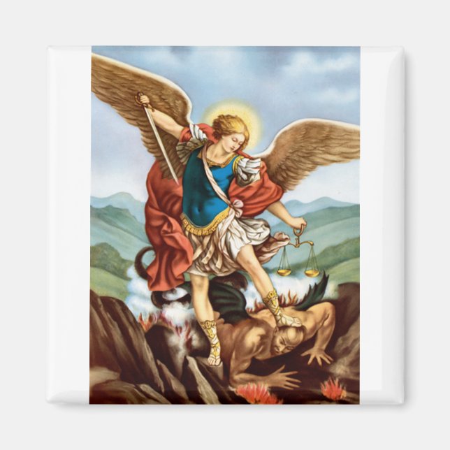 Saint Michael the Archangel Magnet (Front)