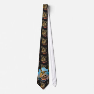 St Michael M&S Vintage Andy Capp Character Tie Necktie Quirky -   Portugal