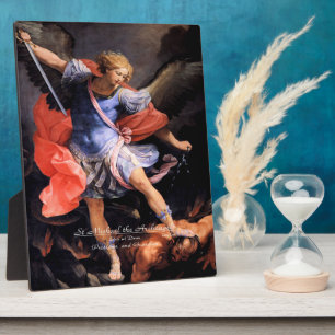 Saint Michael the Archangel Plaque