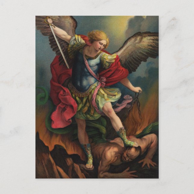 Saint Michael the Archangel Postcard (Front)