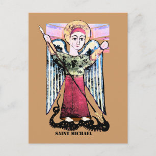Saint Michael the archangel Postcard