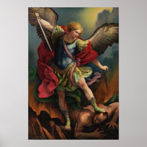 Saint Michael the Archangel Poster