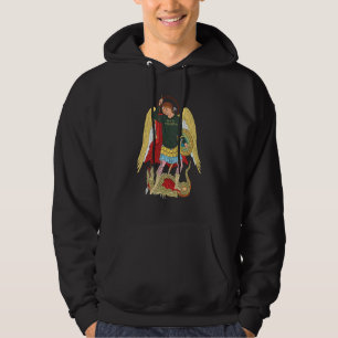 Saint Michael The Archangel Prayer Catholic Tradit Hoodie