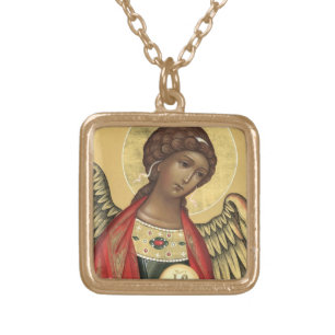 Saint Michael the Archangel Russian Icon Pendant